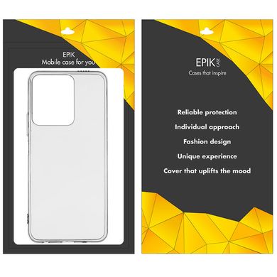 TPU чохол Epic Transparent 1,5mm для Xiaomi Poco X5 Pro 5G / Redmi Note 12 Pro 5G Безбарвний (прозорий)