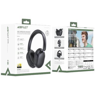 Накладные беспроводные наушники Acefast H12 ANC Black