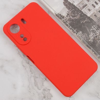 Чехол Silicone Cover Lakshmi Full Camera (AAA) для Xiaomi Redmi 13C / Poco C65 Красный / Red