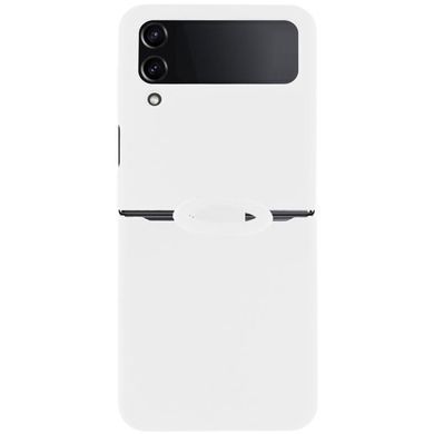 Чехол Foldables Silicone Cover Lakshmi (AAA) для Samsung Galaxy Z Flip4 Белый / White
