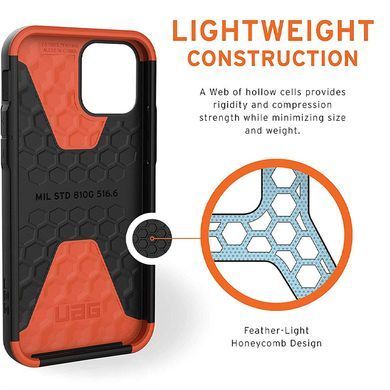 Чехол TPU UAG CIVILIAN series для Apple iPhone 14 Pro (6.1") Черный