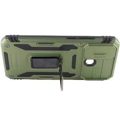Ударостійкий чохол Camshield Army Ring для Xiaomi Redmi 9C / 10A Оливковий / Army Green