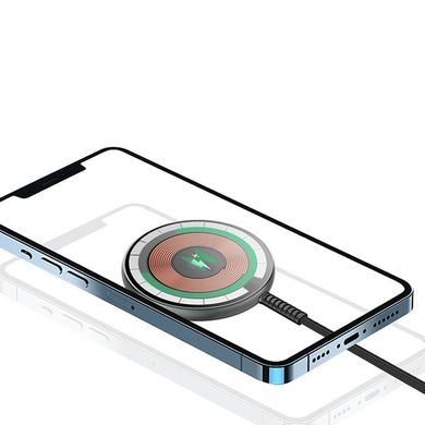 БЗУ WIWU M14 Transparent Magnetic Wireless Charger Transparent
