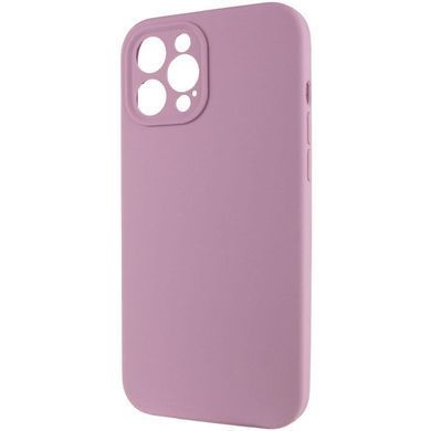Чехол Silk Full Camera Protective (AA) NO LOGO для Apple iPhone 12 Pro Max (6.7") Лиловый / Lilac Pride