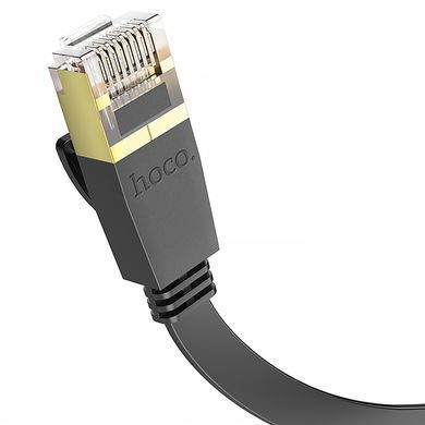 Кабель (патч-корд) Hoco US07 General Category 6 Gigabit (3m) Black