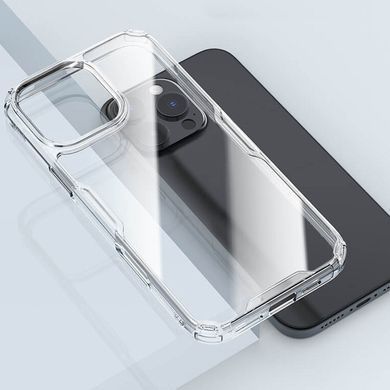 TPU чехол Nillkin Nature Pro Series для Apple iPhone 16 Pro (6.3") Бесцветный (прозрачный)
