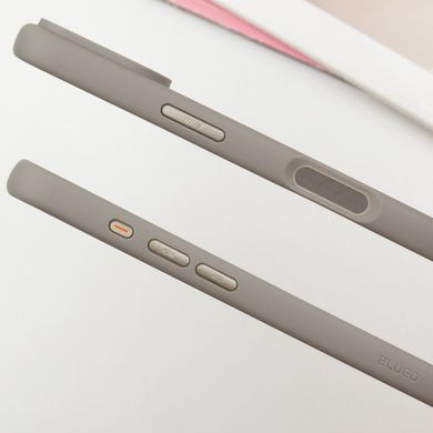TPU+PC чехол Blueo Skin Friendly Frosted with Magnetic Fit для Apple iPhone 16 Pro (6.3") Серый / Grey