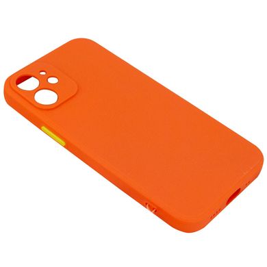 Чехол TPU Square Full Camera для Apple iPhone 12 mini (5.4") Оранжевый