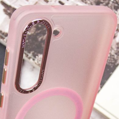 Чохол TPU Lyon frosted with MagSafe для Samsung Galaxy S23+ Pink