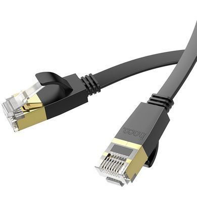 Дата кабель Hoco US07 Level Pro copper gigabit ethernet (1m) Black