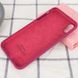 Чехол Silicone Case Full Protective (AA) для Apple iPhone XR (6.1") Бордовый / Maroon фото 3