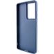 TPU чохол Bonbon Metal Style with MagSafe для Samsung Galaxy S21 Ultra Синій / Cosmos Blue фото 3