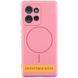 Чехол Silicone Cover Lakshmi Full Camera (AA) with Magnetic Fit для Motorola Edge 60 Pro Розовый / Light pink