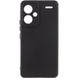 Чехол Silicone Cover Lakshmi Full Camera (A) для Xiaomi Redmi Note 13 Pro+ Черный / Black фото 1
