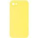Чехол Silk Square Full Camera Protective (AA) NO LOGO для Apple iPhone 6/6s (4.7") Желтый / Yellow