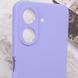 Чохол TPU GETMAN Liquid Silk Full Camera для Xiaomi Redmi 13C / Poco C65 Бузковий / Dasheen фото 4