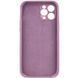 Чехол Silk Full Camera Protective (AA) NO LOGO для Apple iPhone 12 Pro Max (6.7") Лиловый / Lilac Pride фото 4