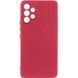 Чохол TPU GETMAN Liquid Silk Full Camera для Samsung Galaxy A32 4G Червоний / Dark Red фото 2