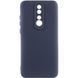 Чехол TPU GETMAN Liquid Silk Full Camera для Xiaomi Redmi 8 Синий / Midnight Blue фото 4