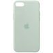 Чехол Silicone Case Full Protective (AA) для Apple iPhone SE (2020) Бирюзовый / Beryl фото 2