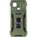 Ударостійкий чохол Camshield Army Ring для Xiaomi Redmi 9C / 10A Оливковий / Army Green фото 4