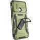 Ударостійкий чохол Camshield Army Ring для Xiaomi Redmi 9C / 10A Оливковий / Army Green фото 3