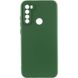 Чохол TPU GETMAN Liquid Silk Full Camera для Xiaomi Redmi Note 8T Зелений / Dark green