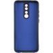 Чехол TPU GETMAN Liquid Silk Full Camera для Xiaomi Redmi 8 Синий / Midnight Blue фото 5