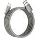 Уценка Дата кабель WIWU C082 Maglink USB to Type-C 60W (1m) Мятая упаковка / Grey фото 3