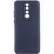 Чохол TPU GETMAN Liquid Silk Full Camera для Xiaomi Redmi 8 Синій / Midnight Blue фото 7