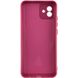 Чехол Silicone Cover Lakshmi Full Camera (A) для Samsung Galaxy A04 Бордовый / Marsala фото 2