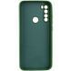 Чехол TPU GETMAN Liquid Silk Full Camera для Xiaomi Redmi Note 8T Зеленый / Dark green фото 2