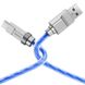 Дата кабель Hoco U113 Solid 100W USB to Type-C (1m) Blue фото 4