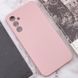 Чехол Silicone Cover Lakshmi Full Camera (AAA) для Samsung Galaxy S25 Розовый / Pink Sand фото 5