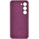 Чехол Silicone Cover Lakshmi Full Camera (AAA) для Samsung Galaxy S24 Бордовый / Plum фото 3