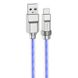 Дата кабель Hoco U113 Solid 100W USB to Type-C (1m) Blue фото 1