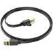 Дата кабель Hoco US07 Level Pro copper gigabit ethernet (1m) Black фото 4