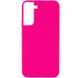 Чехол Silicone Cover Lakshmi (AAA) для Samsung Galaxy S21 FE Розовый / Barbie pink фото 1