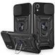 Чохол Ummi Camshield Serge Ring для Apple iPhone XR (6.1") Чорний / Black фото 1