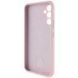 Чехол Silicone Cover Lakshmi Full Camera (AAA) для Samsung Galaxy S25 Розовый / Pink Sand фото 4