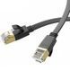 Кабель (патч-корд) Hoco US07 General Category 6 Gigabit (3m) Black фото 3