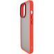 TPU+PC чехол Metal Buttons для Apple iPhone 15 Pro (6.1") Красный / Red фото 2