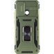 Ударостійкий чохол Camshield Army Ring для Xiaomi Redmi 9C / 10A Оливковий / Army Green фото 2
