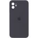 Уценка Чехол Silicone Case Square Full Camera Protective (AA) для Apple iPhone 11 (6.1") Вскрытая упаковка / Серый / Dark Gray