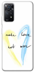 Чехол itsPrint Make love not war для Xiaomi Redmi Note 11 Pro 4G/5G