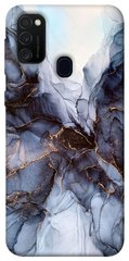 Чохол itsPrint Чорно-білий мрамор для Samsung Galaxy M30s / M21