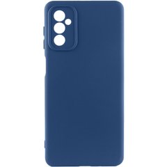 Чехол Silicone Cover Lakshmi Full Camera (A) для Samsung Galaxy A05s Синий / Navy Blue