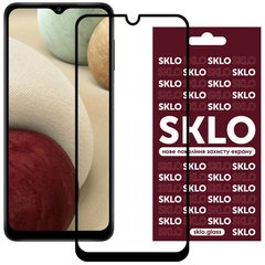 Захисне скло SKLO 3D (full glue) для Samsung Galaxy A12/M12/A02s/M02s/A02/M02/A03s/A03 Core/A03 Чорний