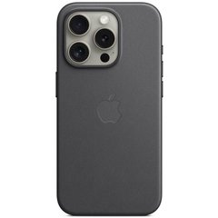 Чехол FineWoven (AAA) with MagSafe для Apple iPhone 15 Pro Max (6.7") Black
