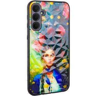 TPU+PC чехол Prisma Ladies для Samsung Galaxy A36 5G Peonies